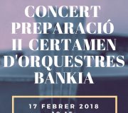 Concert preparació Certamen d’Orquestres